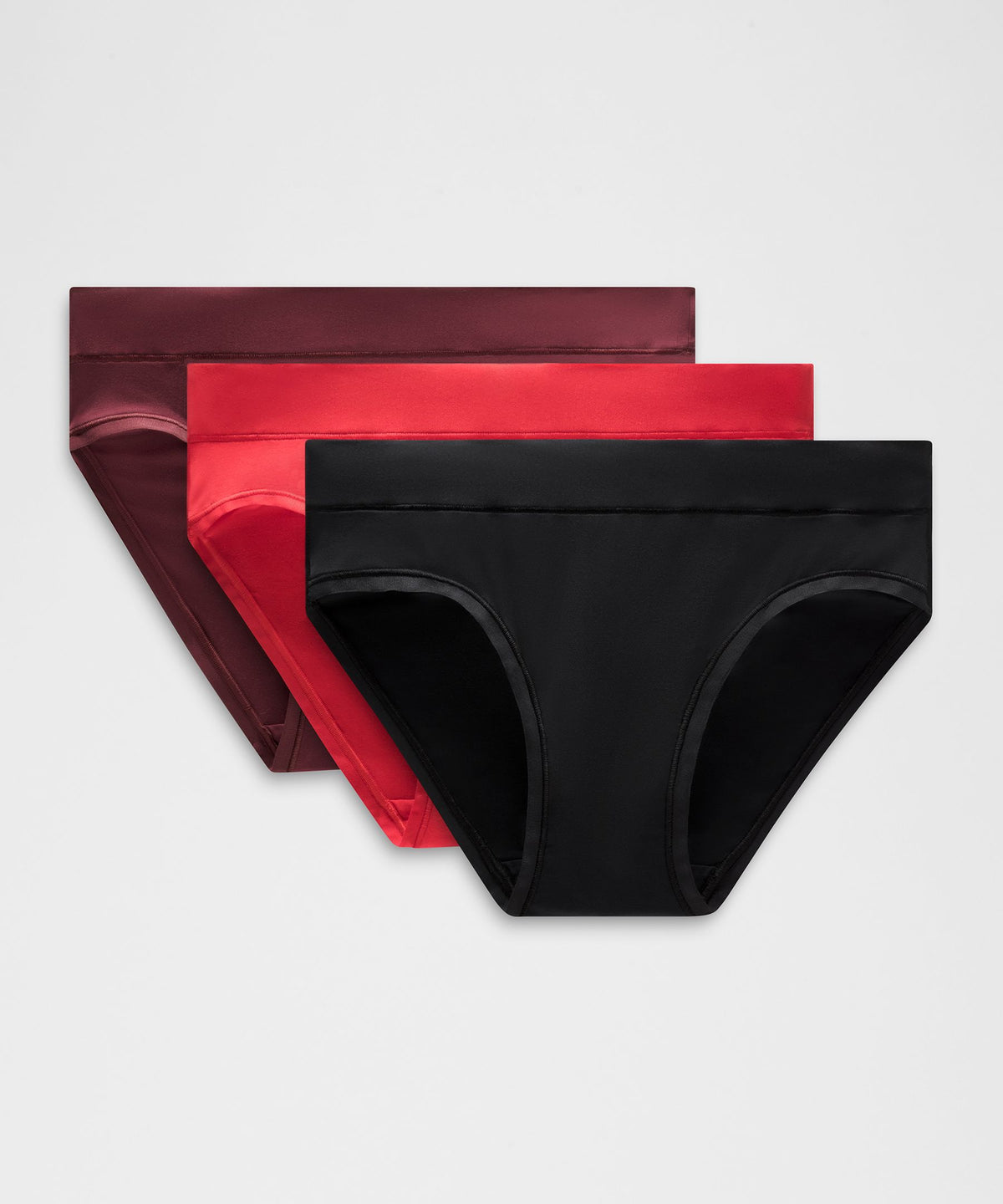 UnderEase Mid-Rise Bikini Underwear3 Pack
