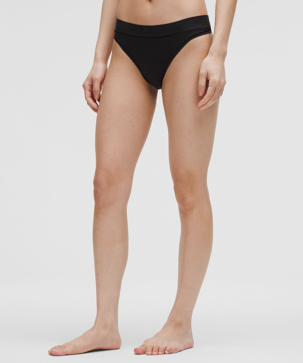 UnderEase Mid-Rise Thong Underwear5 Pack