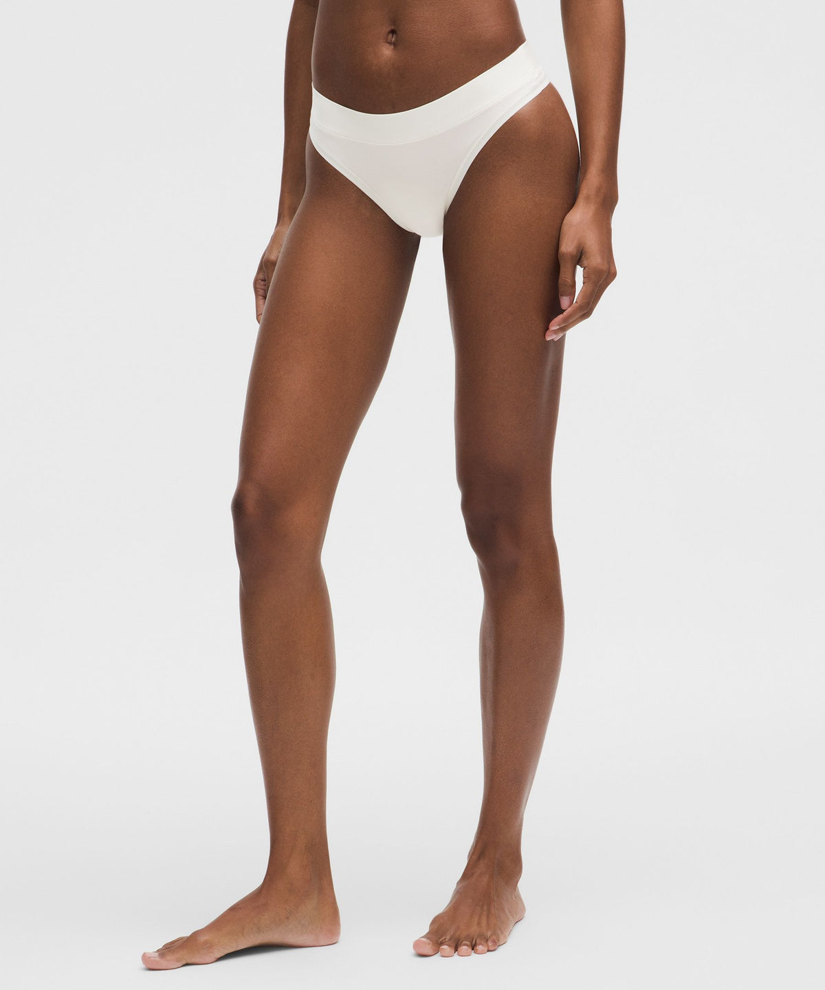 UnderEase Mid-Rise Thong Underwear5 Pack
