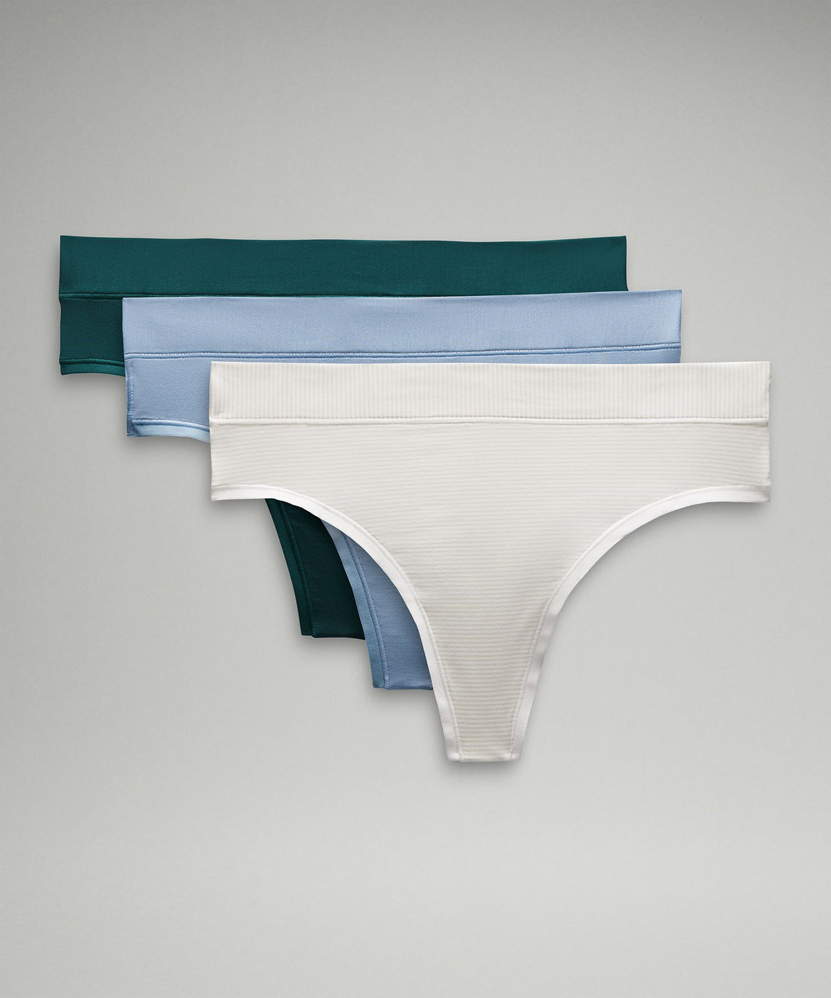 UnderEase High-Rise Thong Underwear3 Pack