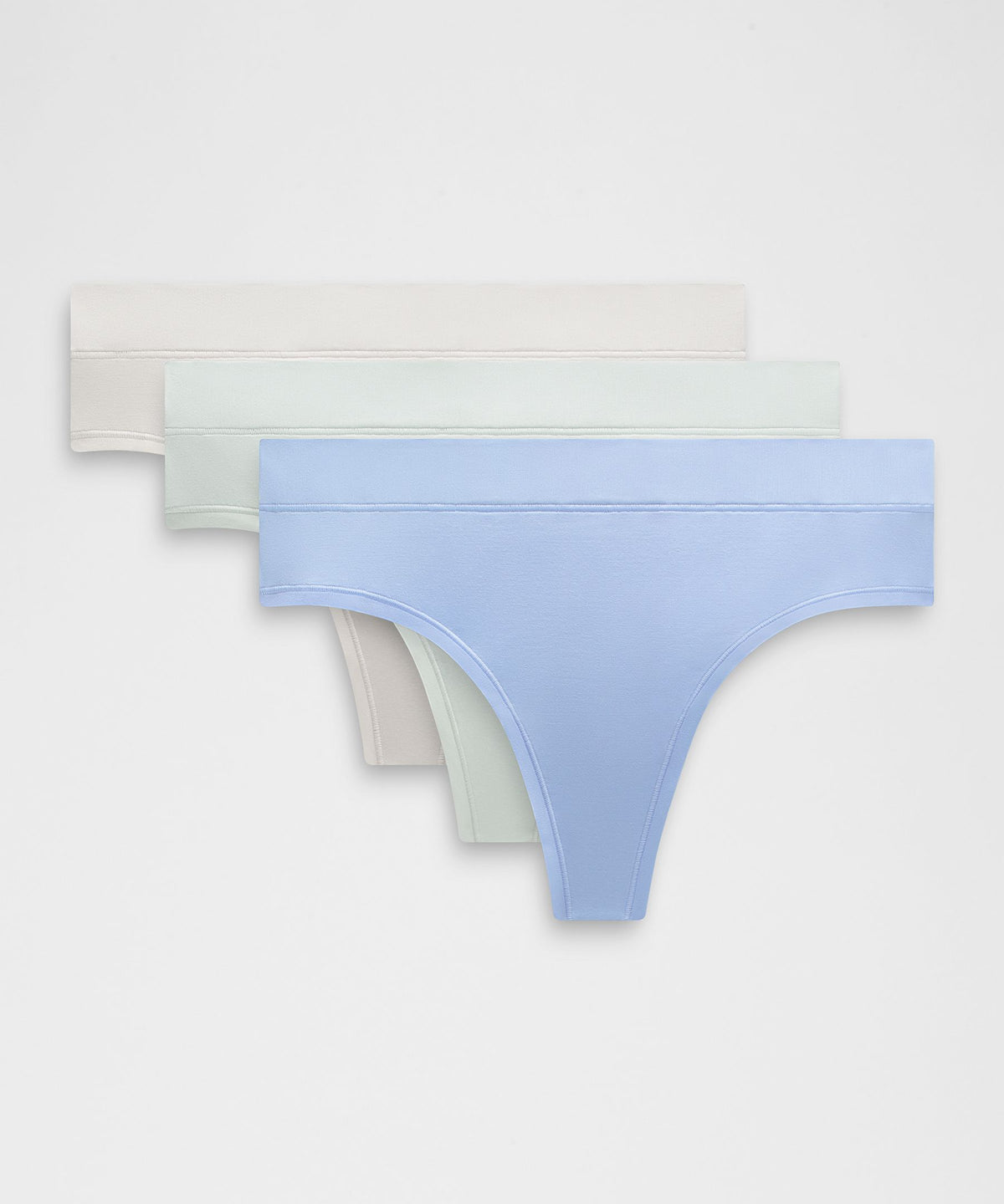UnderEase High-Rise Thong Underwear3 Pack