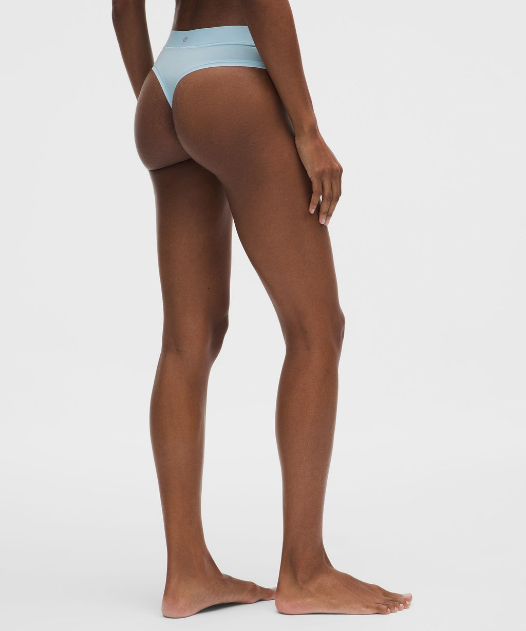 UnderEase High-Rise Thong Underwear3 Pack