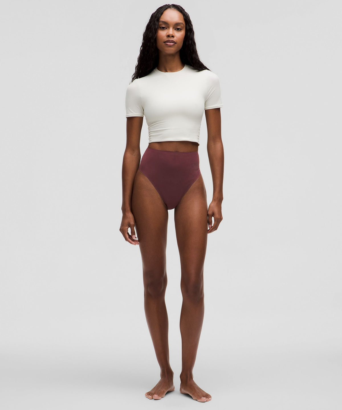 Wundermost Ultra-Soft Nulu High-Waist Thong Underwear
