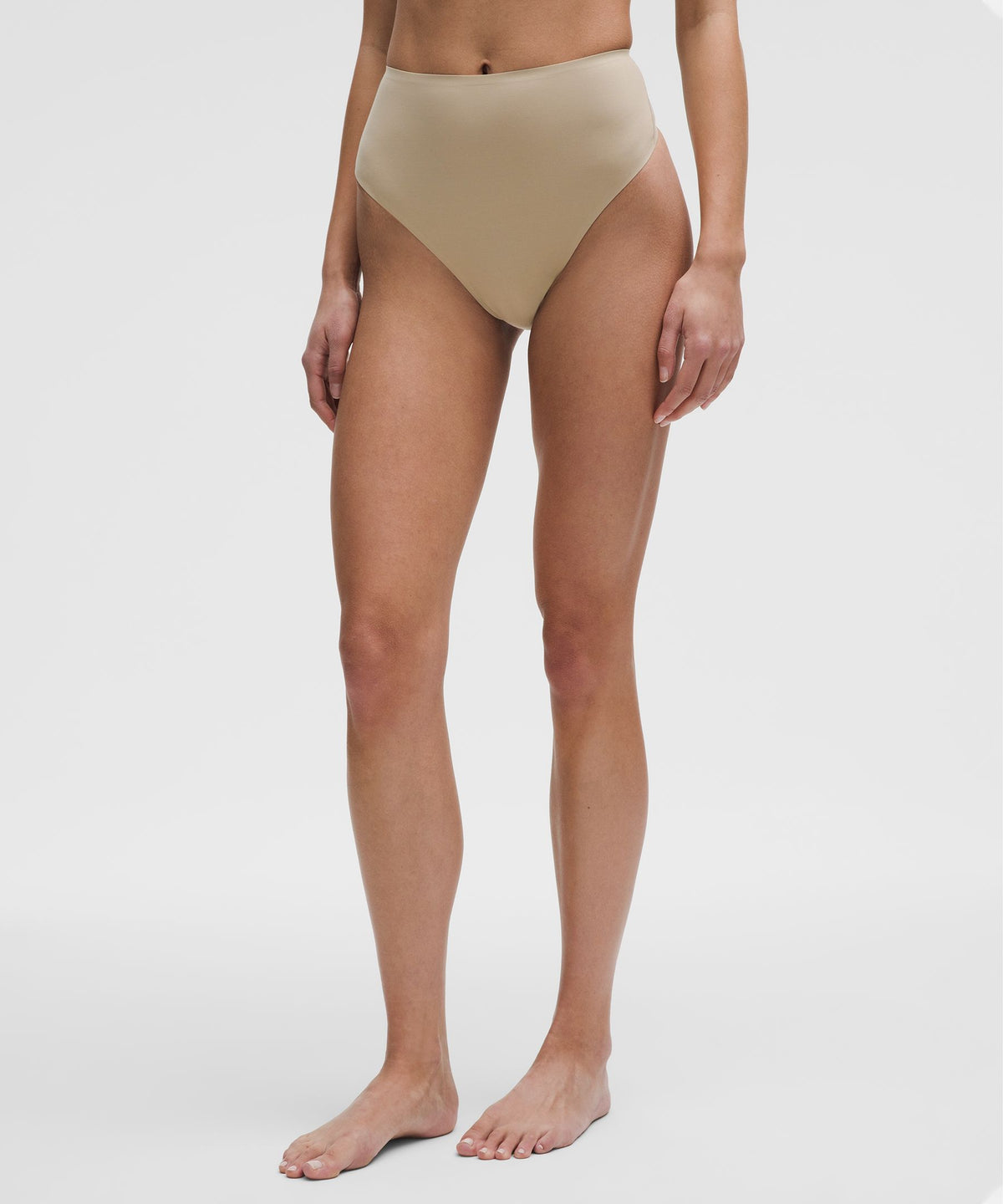 Wundermost Ultra-Soft Nulu High-Waist Thong Underwear