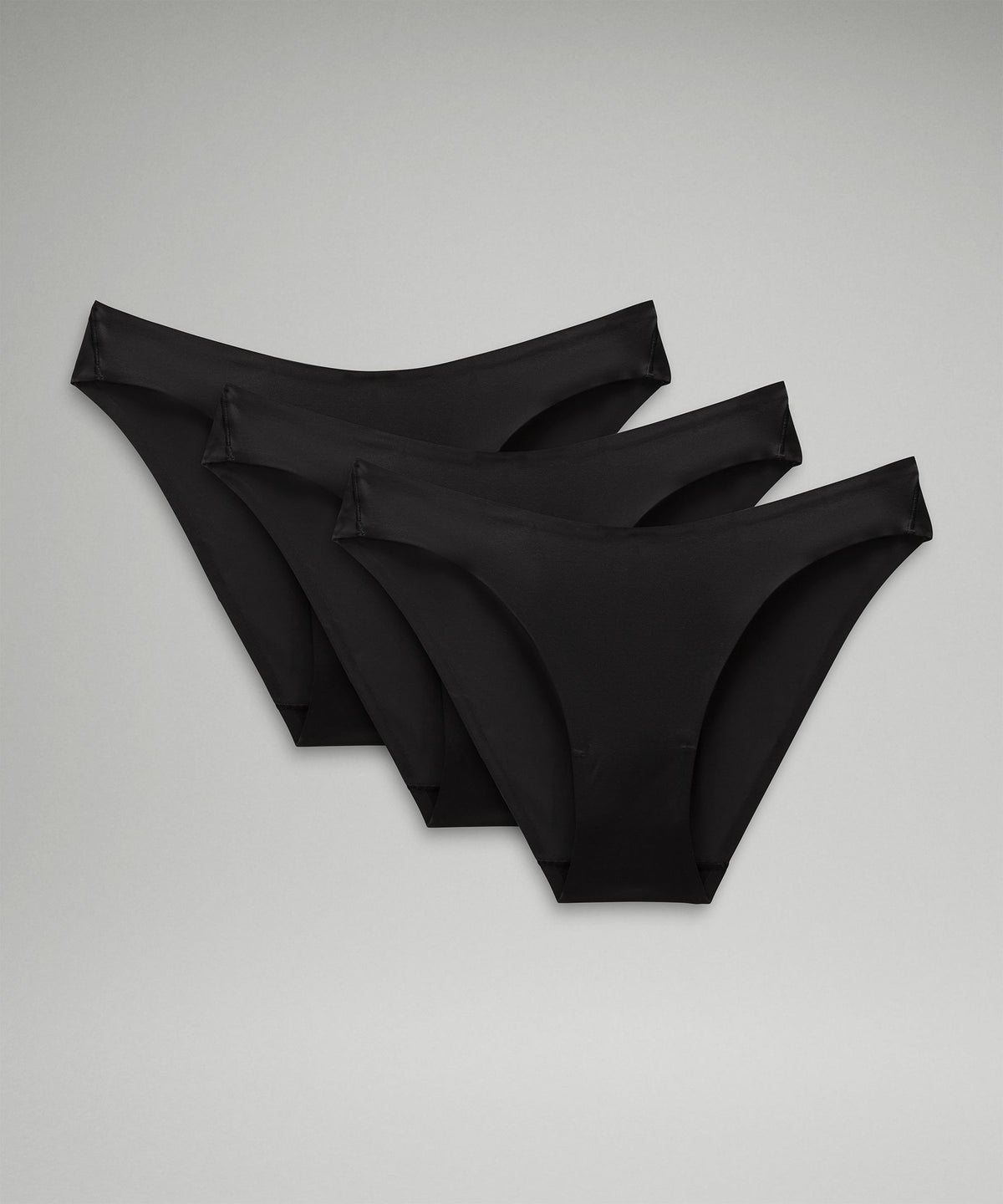 Wundermost Ultra-Soft Nulu Mid-Rise Bikini Underwear3 Pack