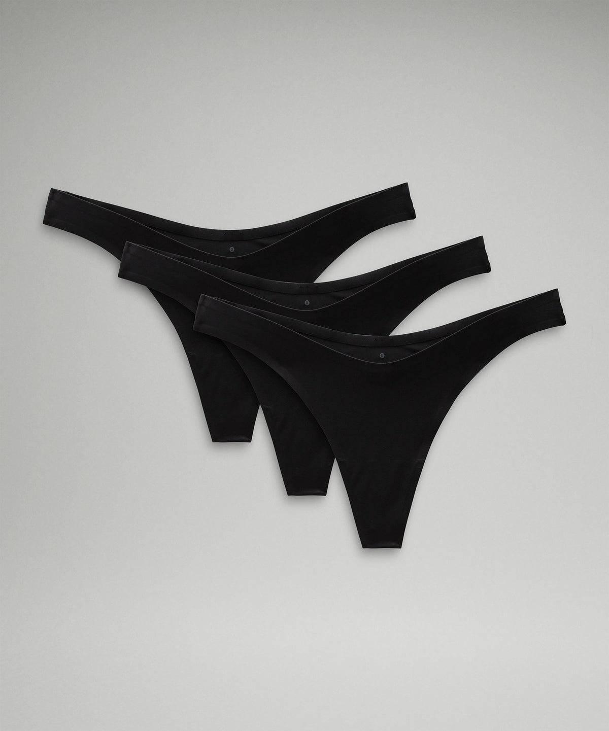 Wundermost Ultra-Soft Nulu Dipped-Waist Thong Underwear3 Pack
