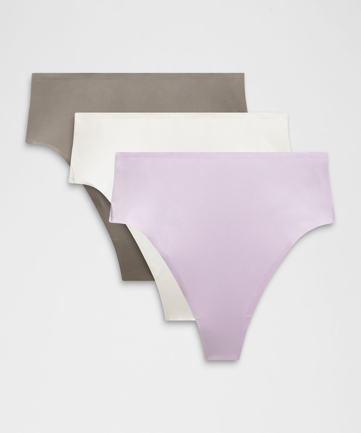 Wundermost Ultra-Soft Nulu High-Waist Thong Underwear3 Pack