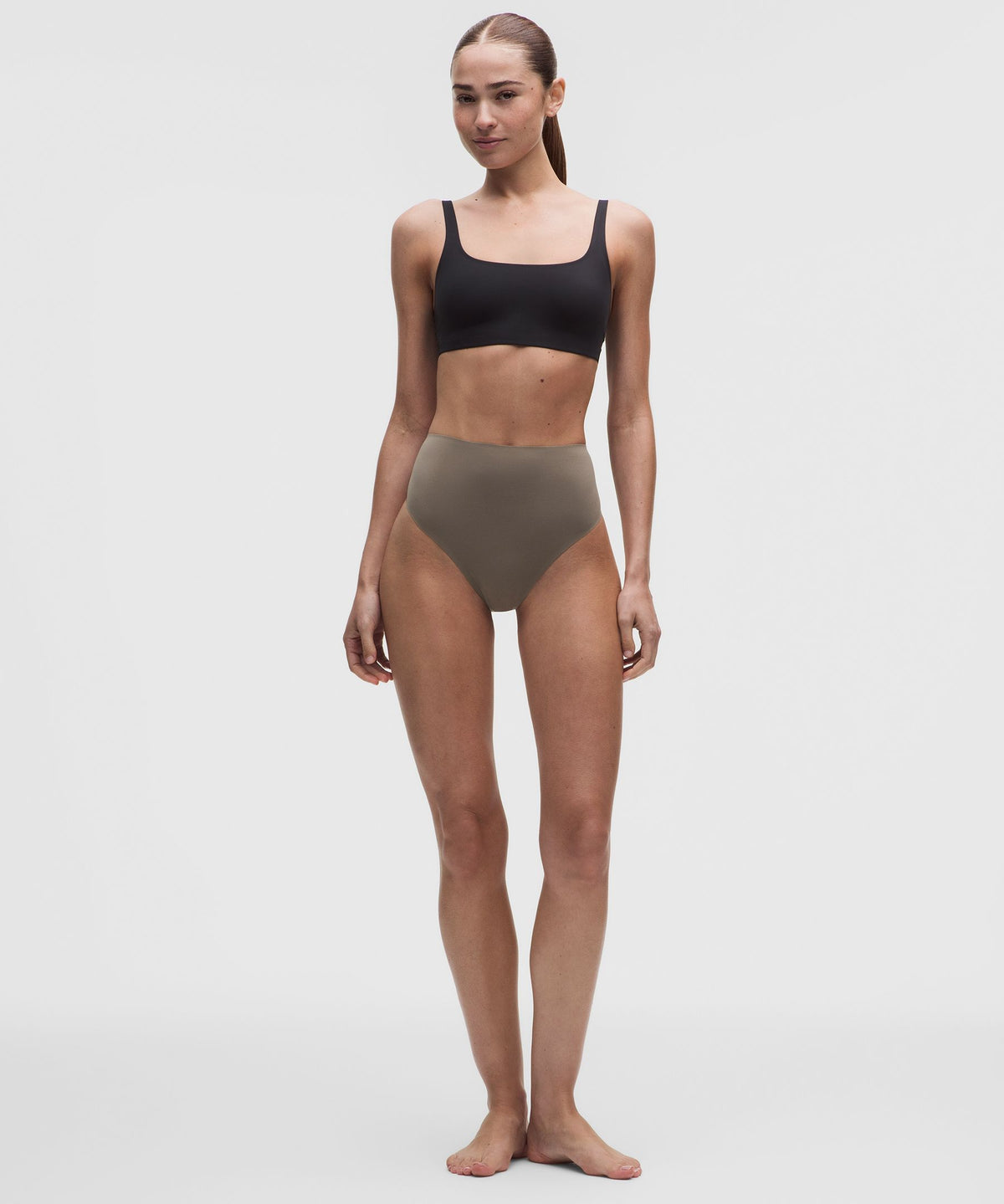 Wundermost Ultra-Soft Nulu High-Waist Thong Underwear3 Pack