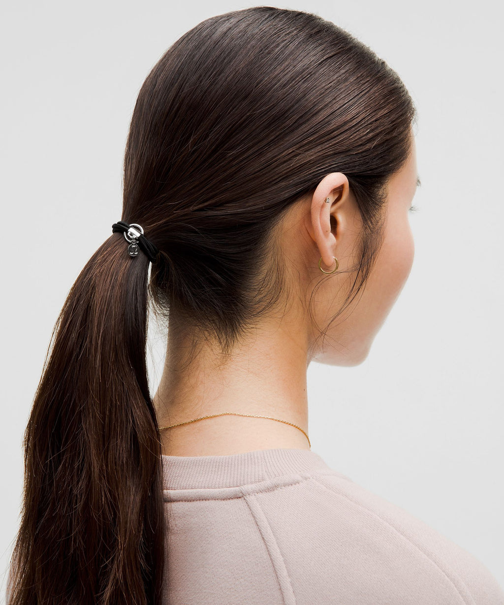Logo Bead Hair Ties3 Pack