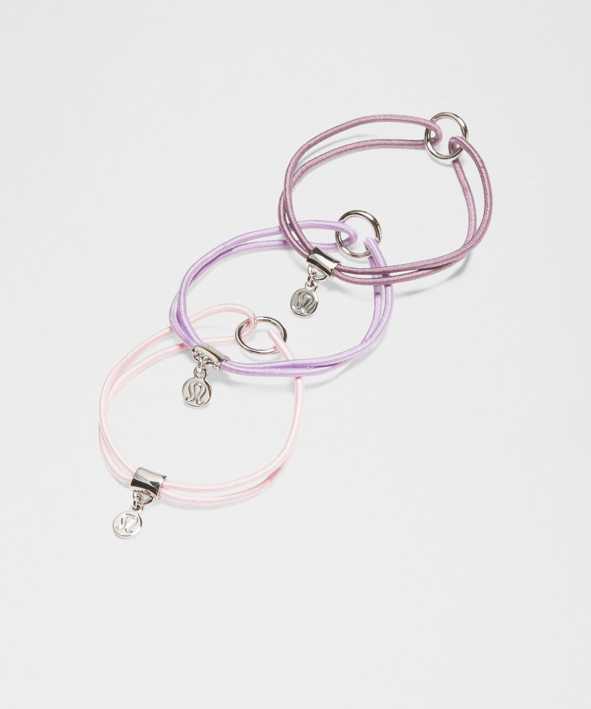 Logo Bead Hair Ties3 Pack