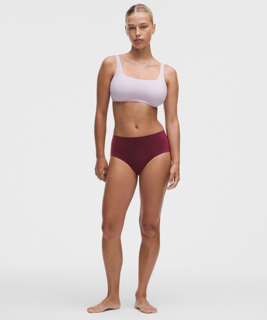 Nulu Added Absorbency Extra-High-Rise Bikini Underwear