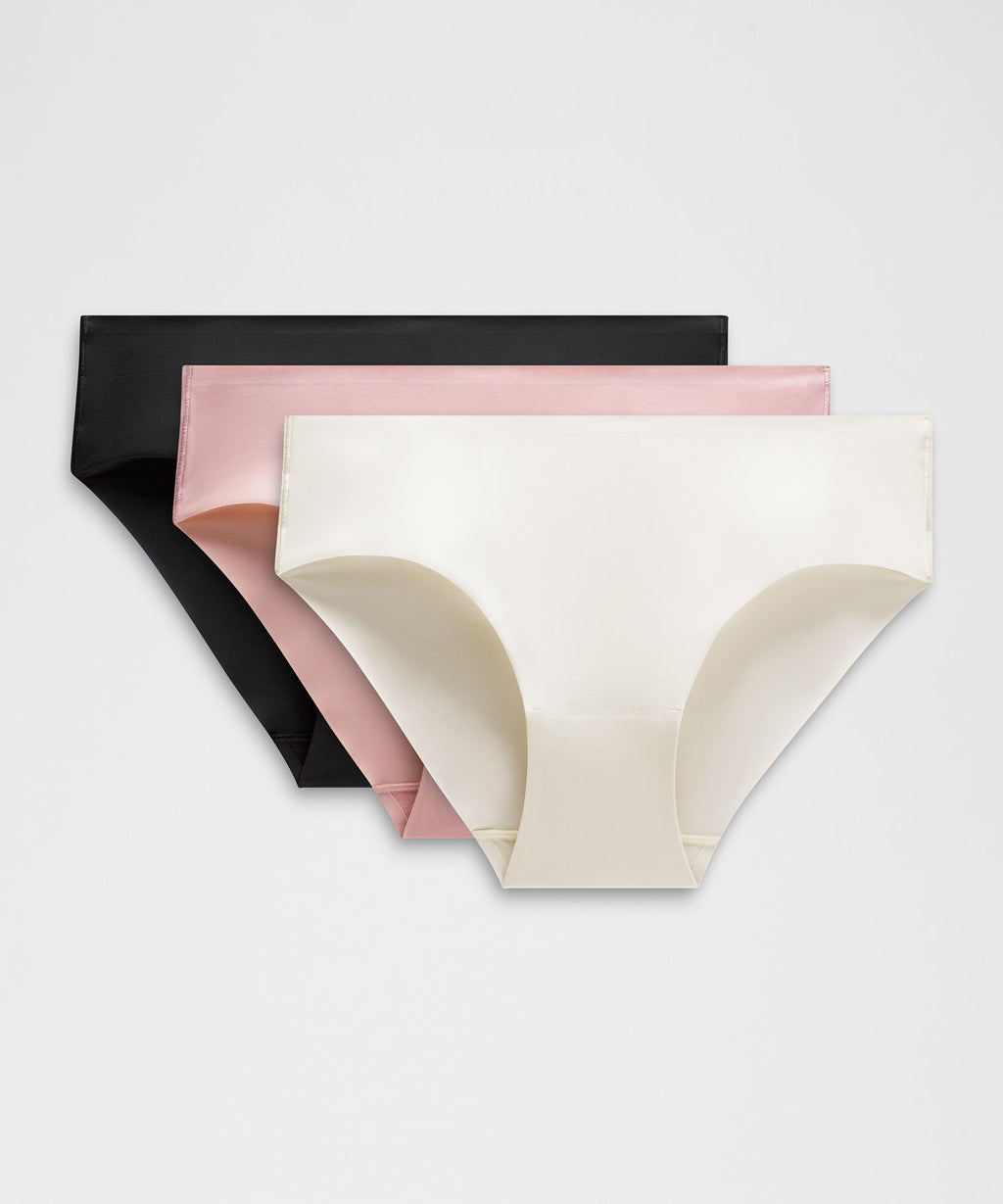 InvisiWear Mid-Rise Bikini Underwear3 Pack