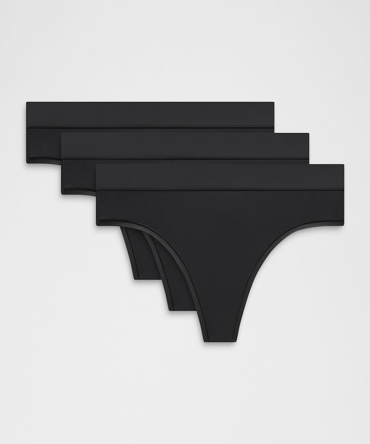 UnderEase High-Rise Thong Underwear3 Pack