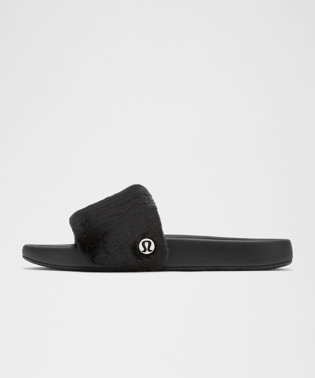 Women's Restfeel Faux Fur Slide