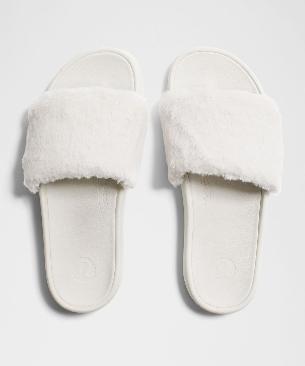 Women's Restfeel Faux Fur Slide