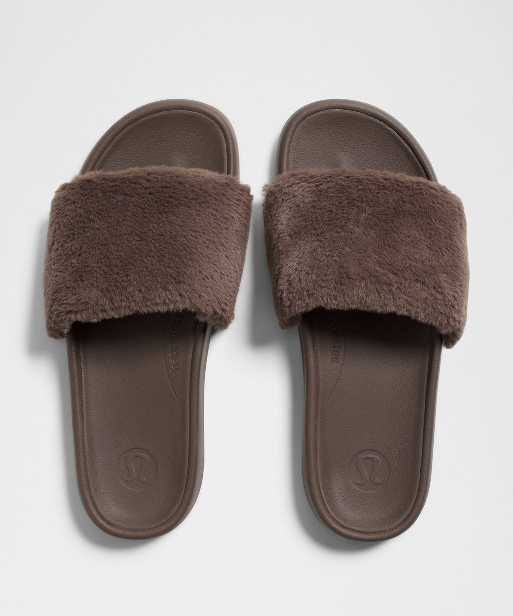 Women's Restfeel Faux Fur Slide