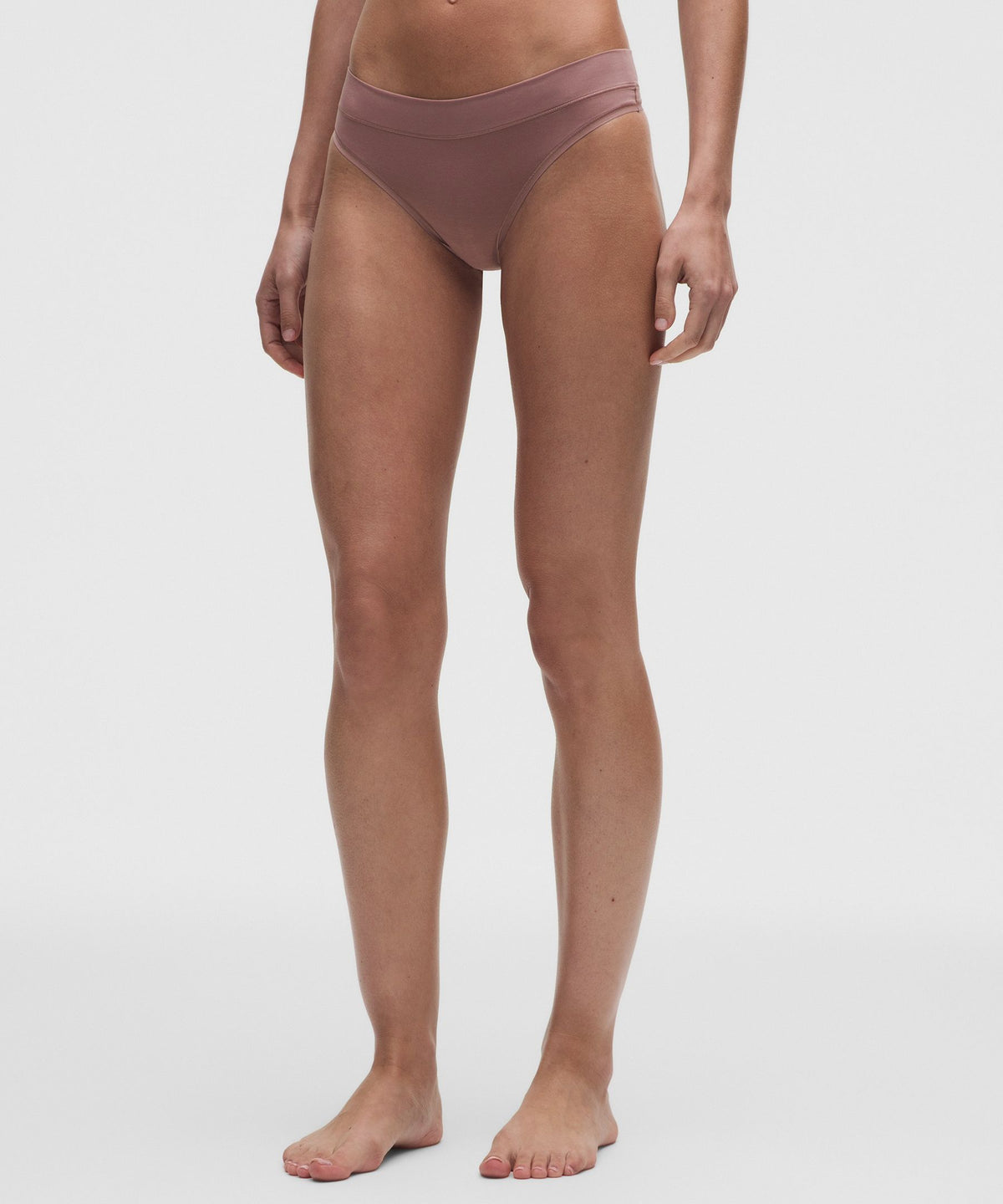 UnderEase Mid-Rise Thong Underwear3 Pack