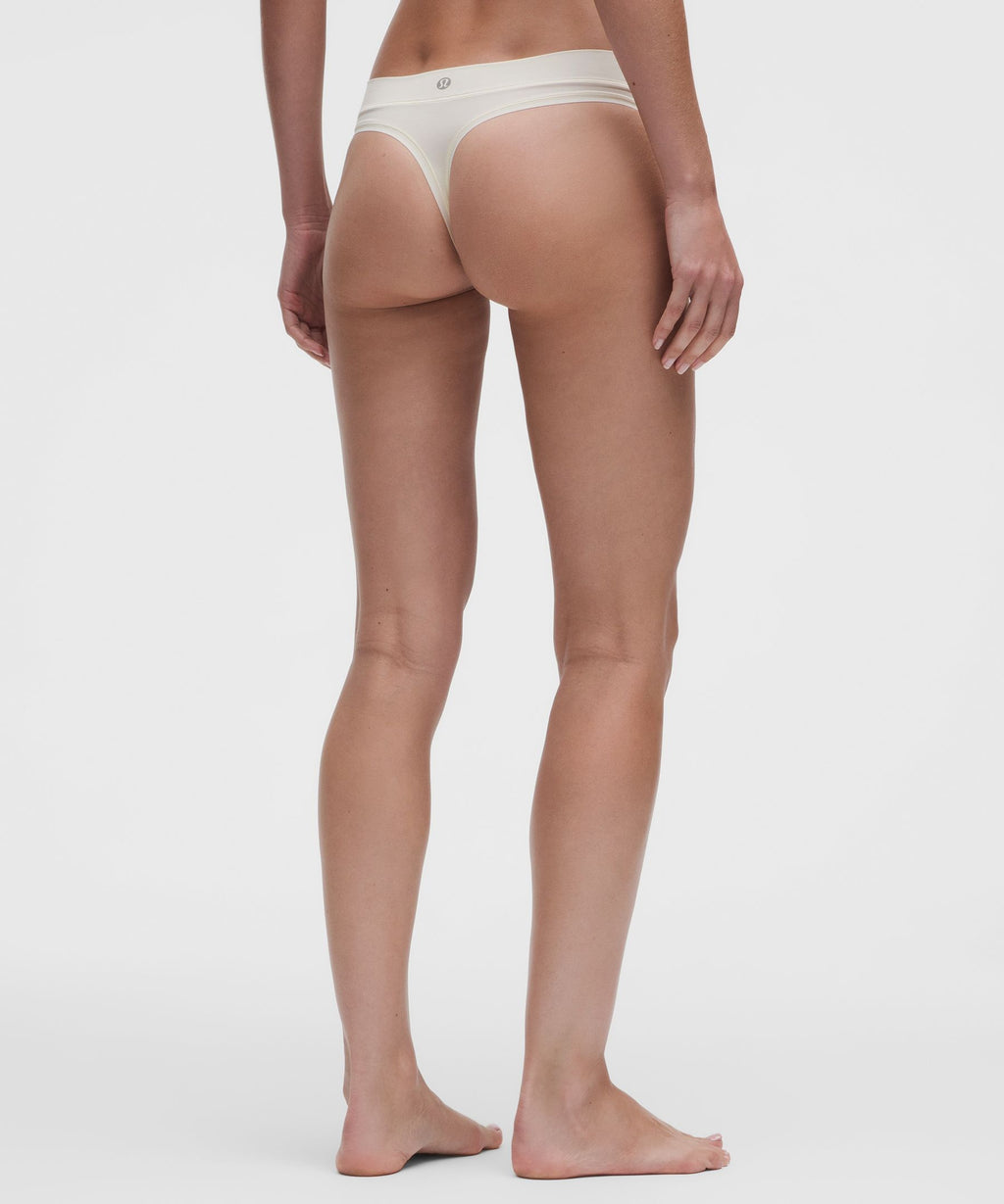 UnderEase Mid-Rise Thong Underwear3 Pack
