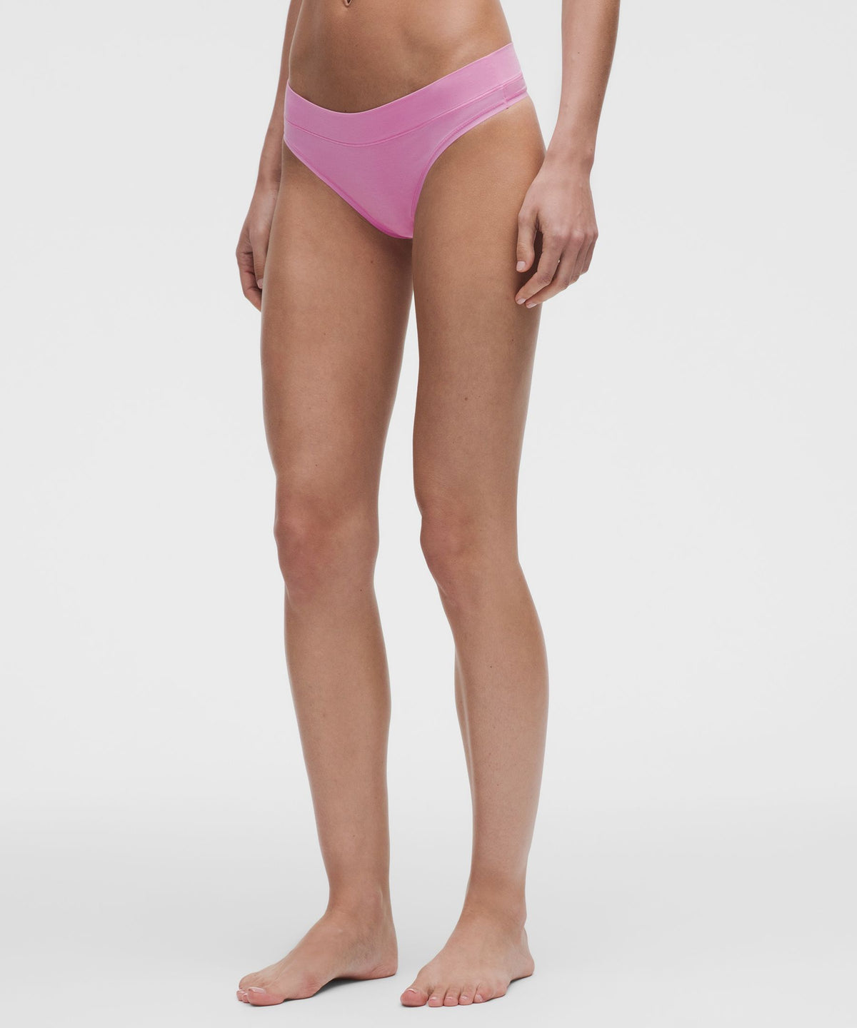 UnderEase Mid-Rise Thong Underwear5 Pack