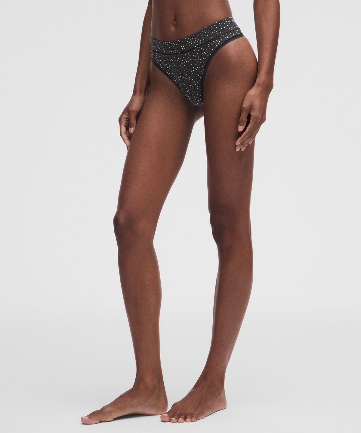UnderEase Mid-Rise Thong Underwear5 Pack