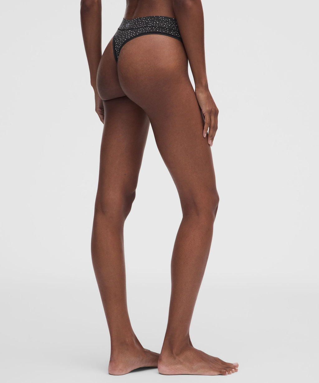 UnderEase Mid-Rise Thong Underwear5 Pack