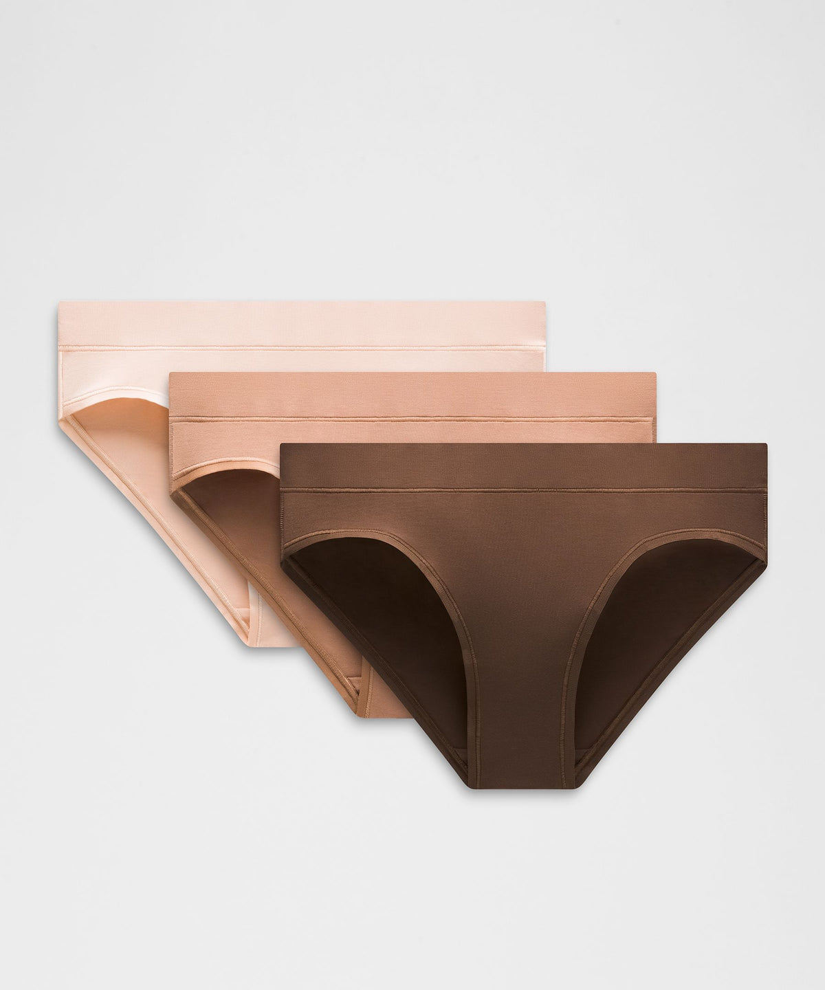 UnderEase Mid-Rise Bikini Underwear3 Pack