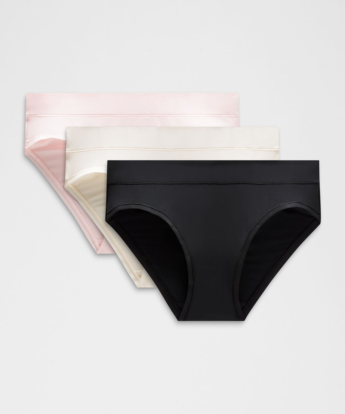 UnderEase Mid-Rise Bikini Underwear3 Pack