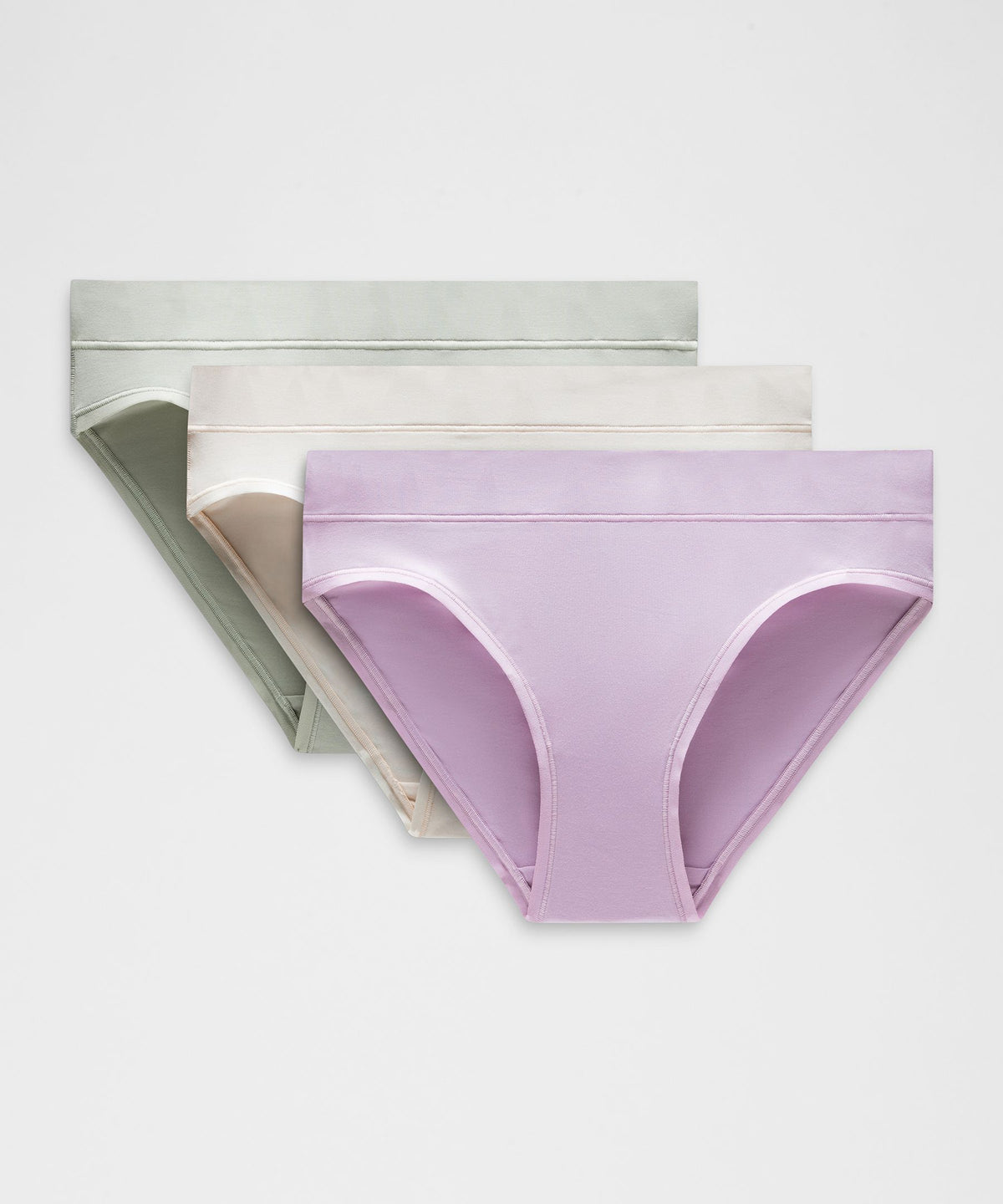 UnderEase Mid-Rise Bikini Underwear3 Pack