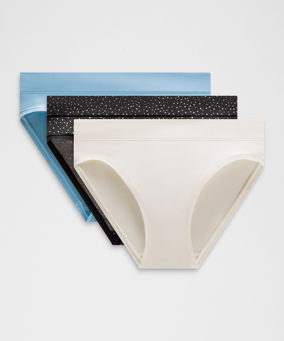 UnderEase Mid-Rise Bikini Underwear3 Pack