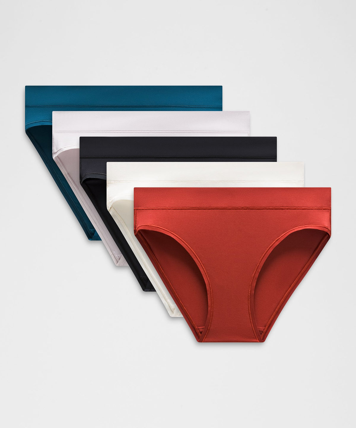 UnderEase Mid-Rise Bikini Underwear5 Pack