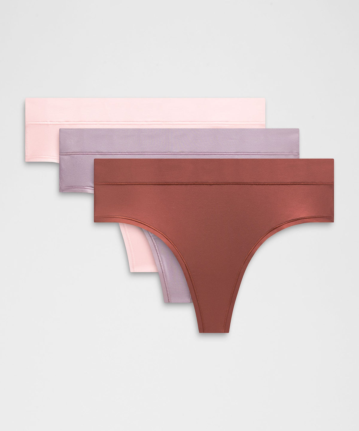 UnderEase High-Rise Thong Underwear3 Pack