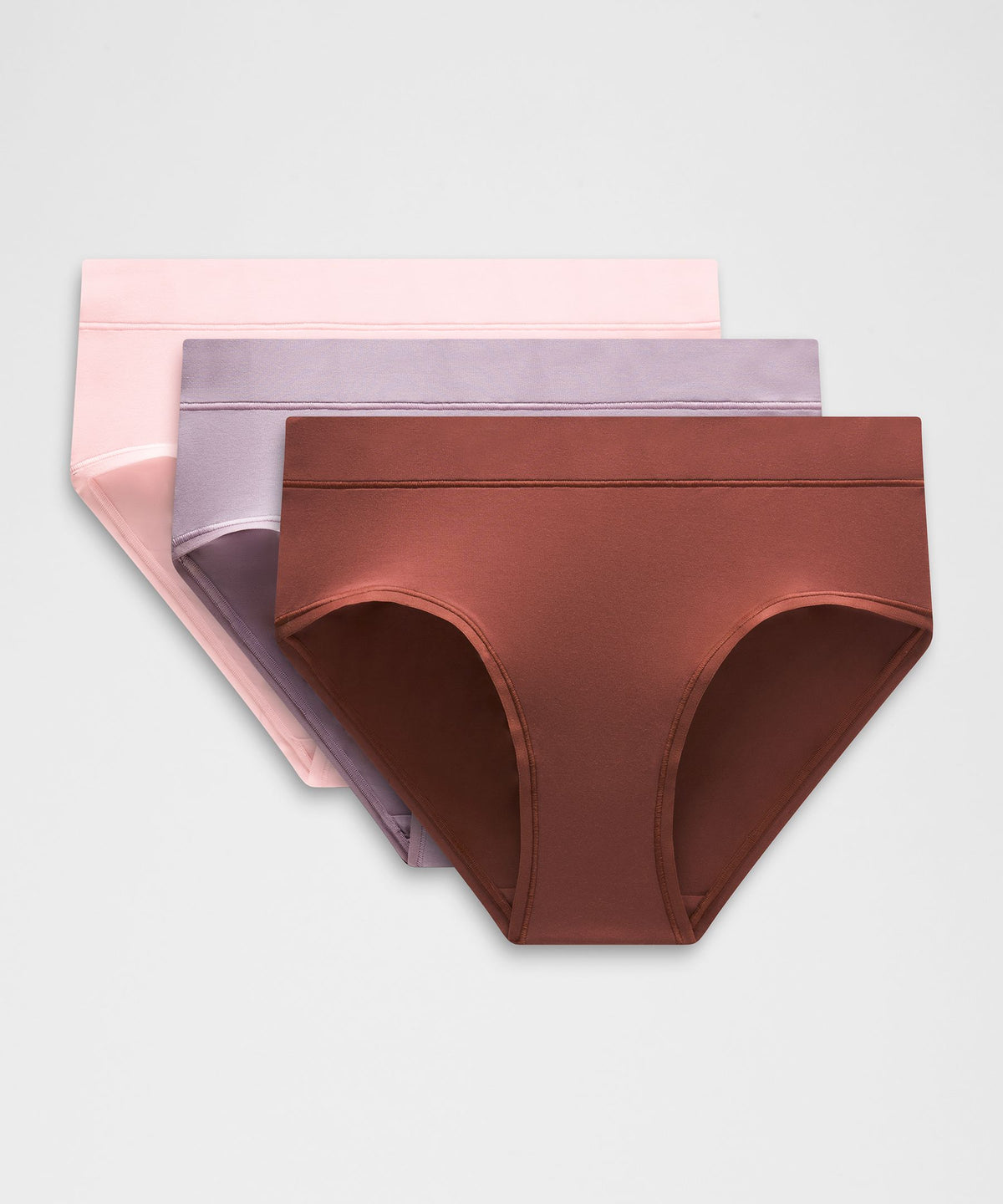UnderEase High-Rise Bikini Underwear3 Pack