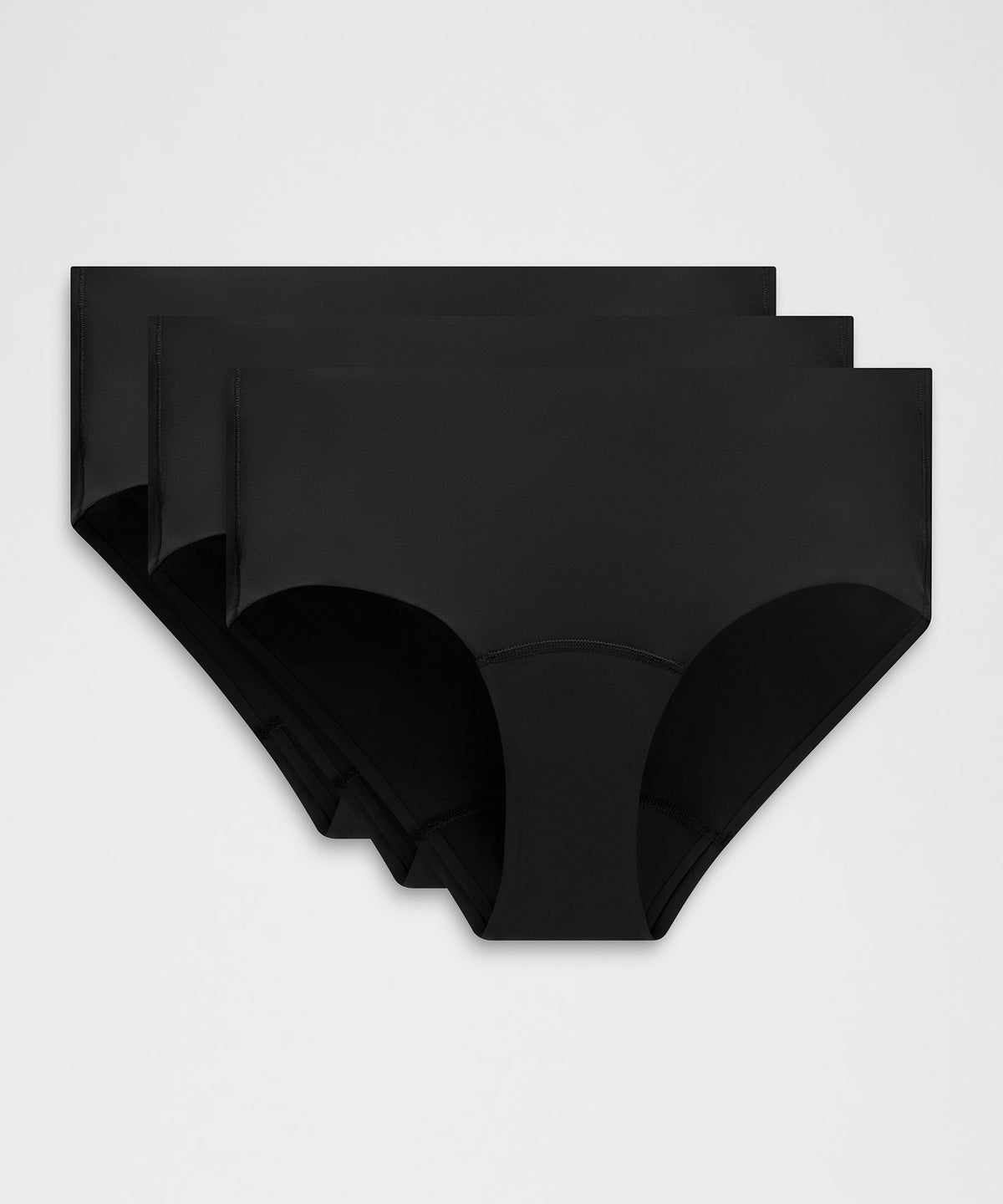 Nulu Added Absorbency Extra-High-Rise Bikini Underwear3 Pack
