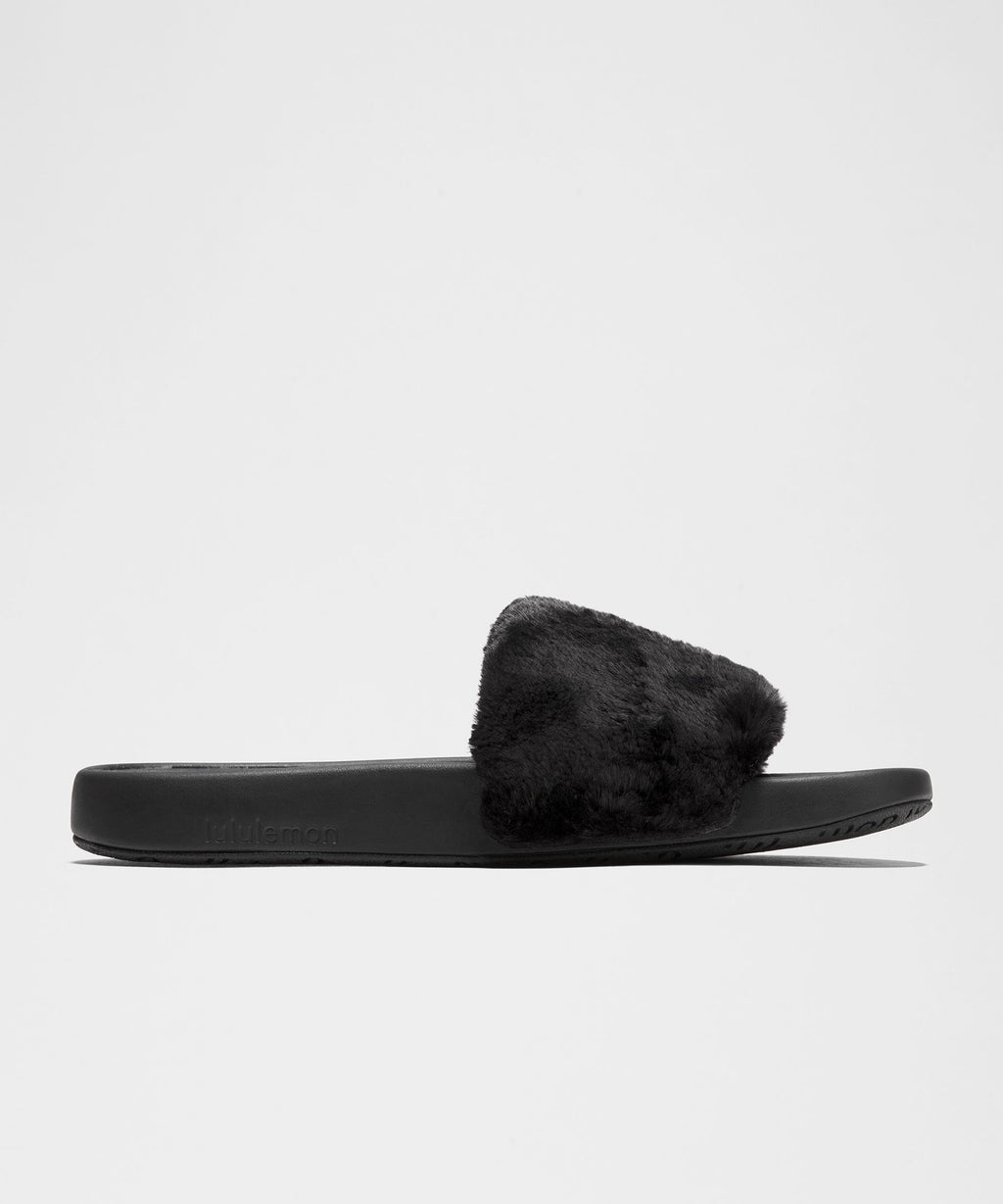 Women's Restfeel Faux Fur Slide