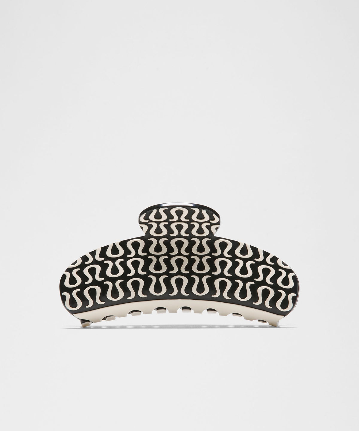 Logo-Embossed Claw Hair Clip