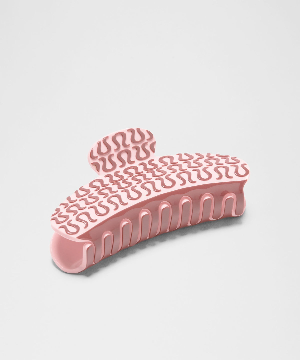 Logo-Embossed Claw Hair Clip