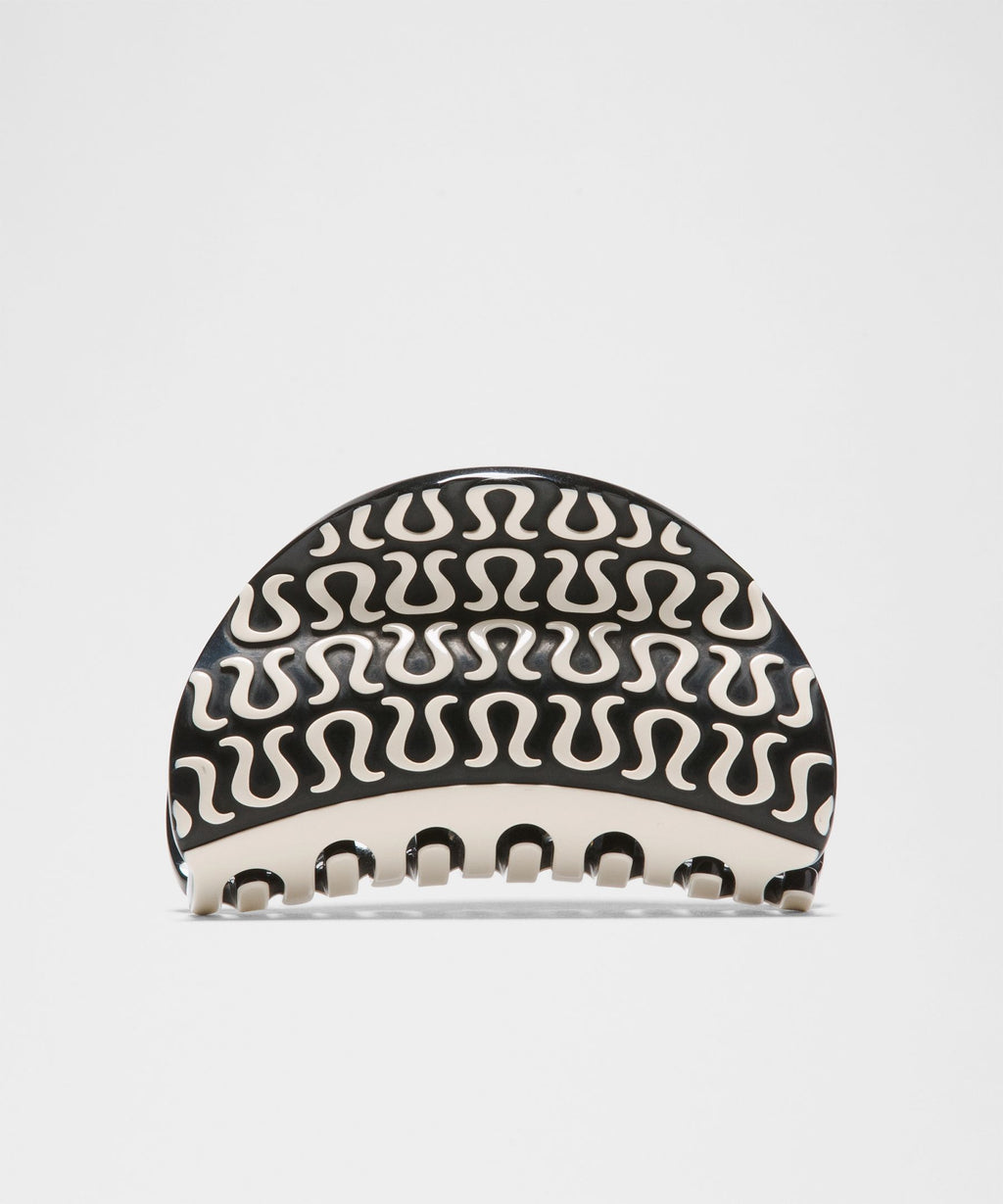 Small Logo-Embossed Claw Hair Clip