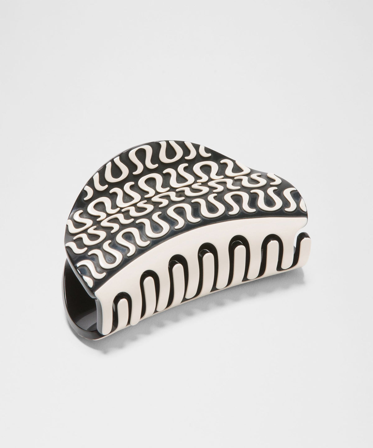 Small Logo-Embossed Claw Hair Clip