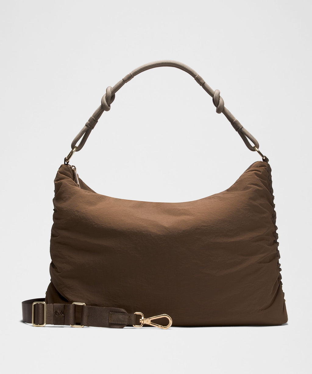 Convertible Ruched Crossbody BagLarge 16L