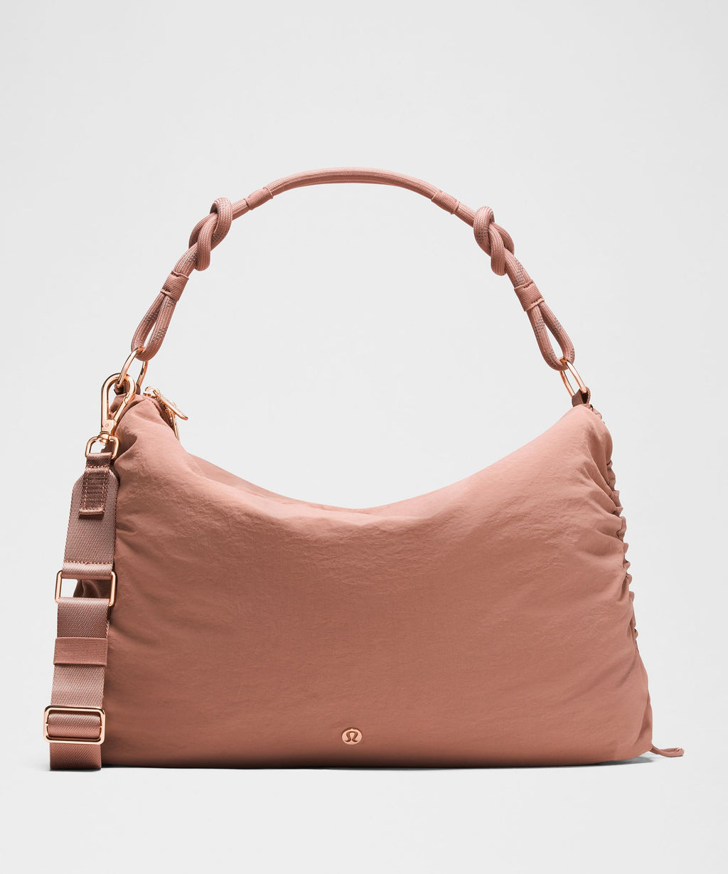 Convertible Ruched Crossbody BagLarge 16L
