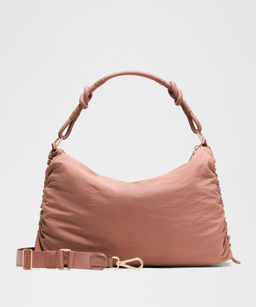 Convertible Ruched Crossbody BagLarge 16L