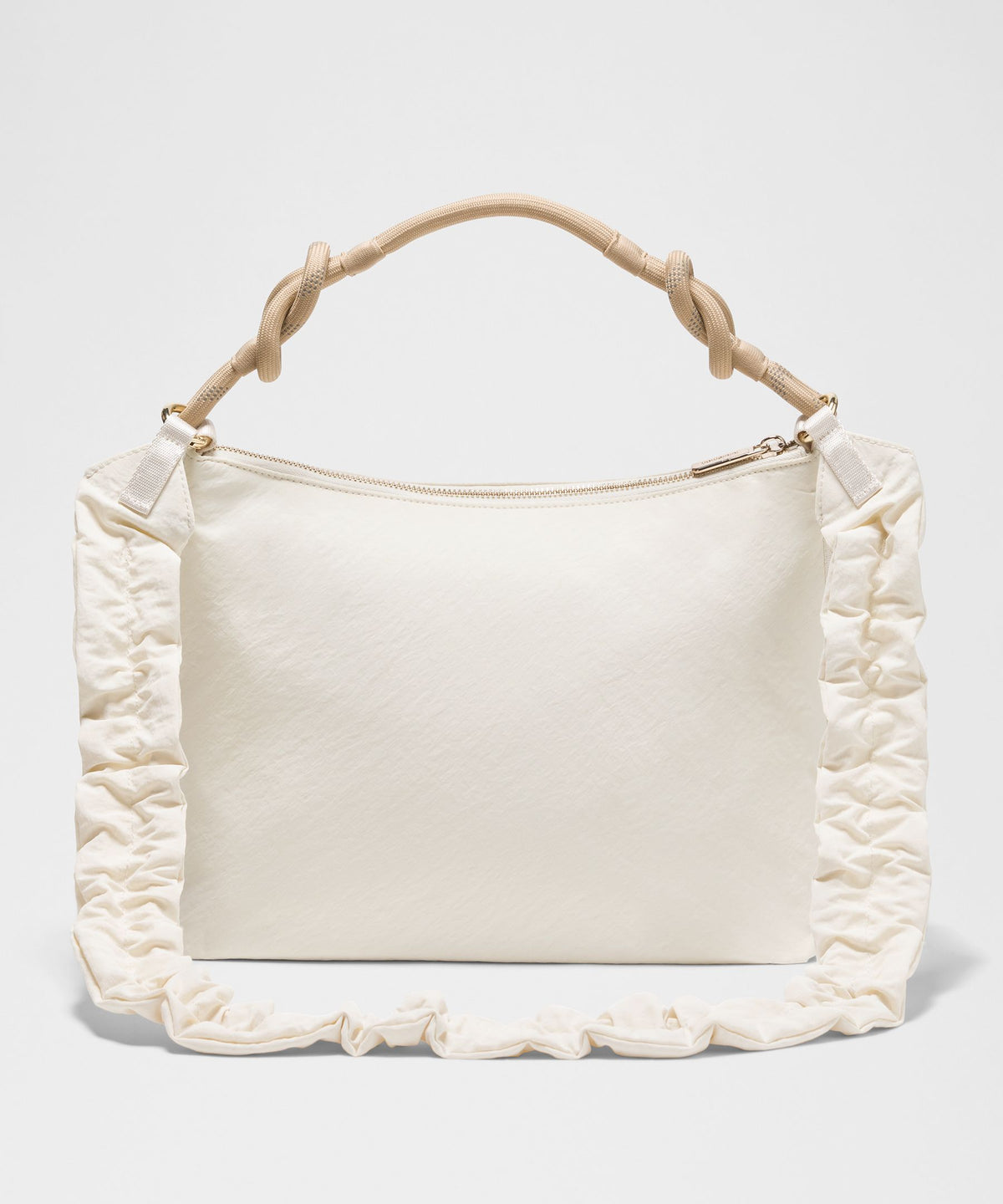 Convertible Ruched Strap Crossbody Bag 6.5L